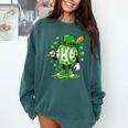 St Patricks Day Shamrock Baseball Drip Icecream Irish Boys Comfort Colors Sweatshirt Chalky Mint St Patricks Day Shamrock Baseball Drip Icecream Irish Boys Comfort Colors Sweatshirt Chalky Mint