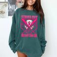 Strike Out Breast Cancer Baseball Ice Cream Drip Comfort Colors Sweatshirt Chalky Mint Strike Out Breast Cancer Baseball Ice Cream Drip Comfort Colors Sweatshirt Chalky Mint