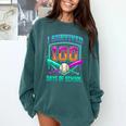 I Survived 100 Days Of School Baseball Drip Comfort Colors Sweatshirt Chalky Mint I Survived 100 Days Of School Baseball Drip Comfort Colors Sweatshirt Chalky Mint