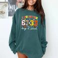 I Survived 6733 Days Baseball Football Basketball 100 Days Comfort Colors Sweatshirt Chalky Mint I Survived 6733 Days Baseball Football Basketball 100 Days Comfort Colors Sweatshirt Chalky Mint