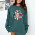 It Takes A Lot Of Sparkle To Be A Baseball Mom Comfort Colors Sweatshirt Chalky Mint