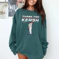 Thank You Kersh Clayton Kershaw Los Angeles Baseball MLBPA Comfort Colors Sweatshirt Chalky Mint Thank You Kersh Clayton Kershaw Los Angeles Baseball MLBPA Comfort Colors Sweatshirt Chalky Mint