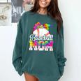Tie Dye Baseball Mom Baseball Mama Sport Mother's Day Comfort Colors Sweatshirt Chalky Mint