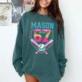 Trendy Mason 67 Mem Ice Cream Drip Baseball Birthday Costume Comfort Colors Sweatshirt Chalky Mint Trendy Mason 67 Mem Ice Cream Drip Baseball Birthday Costume Comfort Colors Sweatshirt Chalky Mint