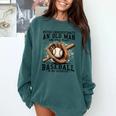 Never Underestimate Old Man Plays Baseball In His Seventies Comfort Colors Sweatshirt Chalky Mint