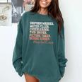 Uniform Washer Water Filler Cheerleader Baseball Mom Comfort Colors Sweatshirt Chalky Mint Uniform Washer Water Filler Cheerleader Baseball Mom Comfort Colors Sweatshirt Chalky Mint