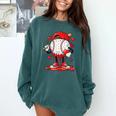 Valentine Baseball Drip Ice Cream Youth Boys Couples Comfort Colors Sweatshirt Chalky Mint Valentine Baseball Drip Ice Cream Youth Boys Couples Comfort Colors Sweatshirt Chalky Mint