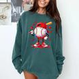 Valentine Baseball Heart Drip Sport Love Valentines Day Boys Comfort Colors Sweatshirt Chalky Mint Valentine Baseball Heart Drip Sport Love Valentines Day Boys Comfort Colors Sweatshirt Chalky Mint