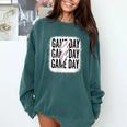 Womens Baseball Mom Leopard Game Day Mother's Day Comfort Colors Sweatshirt Chalky Mint Womens Baseball Mom Leopard Game Day Mother's Day Comfort Colors Sweatshirt Chalky Mint