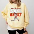 100 Beast Pete Alonso Baltimore Baseball MLBPA Comfort Colors Sweatshirt Blue Spruce 100 Beast Pete Alonso Baltimore Baseball MLBPA Comfort Colors Sweatshirt Blue Spruce