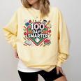 100 Day Baseball School Sports Kids Comfort Colors Sweatshirt Blue Spruce 100 Day Baseball School Sports Kids Comfort Colors Sweatshirt Blue Spruce