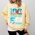 100 Days Of 5th Grade Baseball 100th Day Of School Boys Kids Comfort Colors Sweatshirt Blue Spruce 100 Days Of 5th Grade Baseball 100th Day Of School Boys Kids Comfort Colors Sweatshirt Blue Spruce