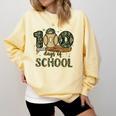 100 Days Of School Baseball Camo Boys Kids 100th Day Comfort Colors Sweatshirt Blue Spruce 100 Days Of School Baseball Camo Boys Kids 100th Day Comfort Colors Sweatshirt Blue Spruce