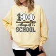 100 Days Of School Baseball Camo Boys School Teacher Comfort Colors Sweatshirt Blue Spruce 100 Days Of School Baseball Camo Boys School Teacher Comfort Colors Sweatshirt Blue Spruce