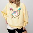 10th Birthday Baseball Bat Ice-Cream Drip 10yrs Old Boys Comfort Colors Sweatshirt Blue Spruce 10th Birthday Baseball Bat Ice-Cream Drip 10yrs Old Boys Comfort Colors Sweatshirt Blue Spruce