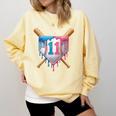 11th Birthday 11yr 2014 Baseball 11 Player 11th Birthday Comfort Colors Sweatshirt Blue Spruce