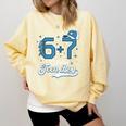 6 7 Meme Official Teenager 13th Birthday Baseball Boy Comfort Colors Sweatshirt Blue Spruce 6 7 Meme Official Teenager 13th Birthday Baseball Boy Comfort Colors Sweatshirt Blue Spruce