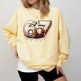 6 7 Six Seven American Baseball Graphic Comfort Colors Sweatshirt Blue Spruce 6 7 Six Seven American Baseball Graphic Comfort Colors Sweatshirt Blue Spruce