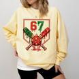 67 Baseball Drip Christmas Meme Six Seven Gen Alpha Slang Comfort Colors Sweatshirt Blue Spruce 67 Baseball Drip Christmas Meme Six Seven Gen Alpha Slang Comfort Colors Sweatshirt Blue Spruce