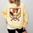 67 Baseball Drip Thanksgiving Six Seven Boys Teens Kids Comfort Colors Sweatshirt Blue Spruce 67 Baseball Drip Thanksgiving Six Seven Boys Teens Kids Comfort Colors Sweatshirt Blue Spruce
