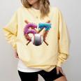 67 Baseball Ice Cream Drip Kids Youth Comfort Colors Sweatshirt Blue Spruce 67 Baseball Ice Cream Drip Kids Youth Comfort Colors Sweatshirt Blue Spruce
