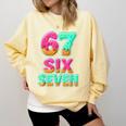 67 Ice Cream Drip Baseball Six Seven 6-7 Meme Teen Boy Comfort Colors Sweatshirt Blue Spruce 67 Ice Cream Drip Baseball Six Seven 6-7 Meme Teen Boy Comfort Colors Sweatshirt Blue Spruce
