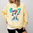 67 Meme Six Seven 6 7 Meme Dab Baseball Ice Cream Drip Comfort Colors Sweatshirt Blue Spruce 67 Meme Six Seven 6 7 Meme Dab Baseball Ice Cream Drip Comfort Colors Sweatshirt Blue Spruce