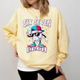 67 Meme Six Seven Baseball Ice Cream Drip Girls Boys Comfort Colors Sweatshirt Blue Spruce 67 Meme Six Seven Baseball Ice Cream Drip Girls Boys Comfort Colors Sweatshirt Blue Spruce
