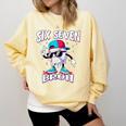 67 Meme Six Seven Baseball Ice Cream Drip Girls Boys Premium Tri-Blend Comfort Colors Sweatshirt Blue Spruce 67 Meme Six Seven Baseball Ice Cream Drip Girls Boys Premium Tri-Blend Comfort Colors Sweatshirt Blue Spruce
