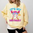 9th Birthday Baseball 9 Year Old Ice Cream Drip Boy Baseball Comfort Colors Sweatshirt Blue Spruce 9th Birthday Baseball 9 Year Old Ice Cream Drip Boy Baseball Comfort Colors Sweatshirt Blue Spruce