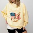 American Flag Baseball Player Bat Fan Catcher Pitcher USA Comfort Colors Sweatshirt Blue Spruce American Flag Baseball Player Bat Fan Catcher Pitcher USA Comfort Colors Sweatshirt Blue Spruce
