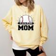 American Flag Patriotic Game Day Baseball Mom Comfort Colors Sweatshirt Blue Spruce American Flag Patriotic Game Day Baseball Mom Comfort Colors Sweatshirt Blue Spruce