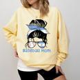 Argentina Baseball Mom Messy Bun Comfort Colors Sweatshirt Blue Spruce Argentina Baseball Mom Messy Bun Comfort Colors Sweatshirt Blue Spruce