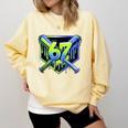 Awesome 67 Baseball Drip Effect Baseball 6-7 Meme Graphic Comfort Colors Sweatshirt Blue Spruce Awesome 67 Baseball Drip Effect Baseball 6-7 Meme Graphic Comfort Colors Sweatshirt Blue Spruce