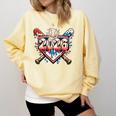 Baseball 2026 Ice Cream Drip Bats For Boys Birthday Graphic Comfort Colors Sweatshirt Blue Spruce Baseball 2026 Ice Cream Drip Bats For Boys Birthday Graphic Comfort Colors Sweatshirt Blue Spruce
