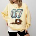 Baseball 67 Six Seven Meme 6-7 Drip Baseball Boys Men Comfort Colors Sweatshirt Blue Spruce Baseball 67 Six Seven Meme 6-7 Drip Baseball Boys Men Comfort Colors Sweatshirt Blue Spruce