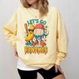 Baseball Banana Sports Drip Art For Kids Comfort Colors Sweatshirt Blue Spruce Baseball Banana Sports Drip Art For Kids Comfort Colors Sweatshirt Blue Spruce