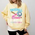 Baseball Or Bows Big Brother Loves You Gender Pink Or Blue Comfort Colors Sweatshirt Blue Spruce Baseball Or Bows Big Brother Loves You Gender Pink Or Blue Comfort Colors Sweatshirt Blue Spruce