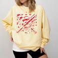 Baseball Candy Cane Christmas Baseball Ice Cream Drip Boys Comfort Colors Sweatshirt Blue Spruce Baseball Candy Cane Christmas Baseball Ice Cream Drip Boys Comfort Colors Sweatshirt Blue Spruce