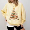 Baseball Christmas Tree Light Xmas Baseball Comfort Colors Sweatshirt Blue Spruce Baseball Christmas Tree Light Xmas Baseball Comfort Colors Sweatshirt Blue Spruce
