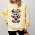 Baseball Cute Youth Ice Cream Valentine Day Sporty Fun Comfort Colors Sweatshirt Blue Spruce Baseball Cute Youth Ice Cream Valentine Day Sporty Fun Comfort Colors Sweatshirt Blue Spruce