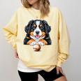 Baseball Dog Men & Women Comfort Colors Sweatshirt Blue Spruce Baseball Dog Men & Women Comfort Colors Sweatshirt Blue Spruce