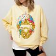 Baseball Drip For Boys Ice Cream Drip Youth Boys Catcher's Comfort Colors Sweatshirt Blue Spruce Baseball Drip For Boys Ice Cream Drip Youth Boys Catcher's Comfort Colors Sweatshirt Blue Spruce