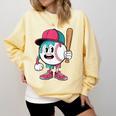 Baseball Drip Boys Ice Cream Youth Comfort Colors Sweatshirt Blue Spruce Baseball Drip Boys Ice Cream Youth Comfort Colors Sweatshirt Blue Spruce