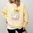 Baseball Drip Ice Cream Crown Melt Graphic Comfort Colors Sweatshirt Blue Spruce Baseball Drip Ice Cream Crown Melt Graphic Comfort Colors Sweatshirt Blue Spruce