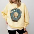 Baseball Drip Ice Cream Glove With Sprinkles And Ball Youth Premium Tri-Blend Comfort Colors Sweatshirt Blue Spruce Baseball Drip Ice Cream Glove With Sprinkles And Ball Youth Premium Tri-Blend Comfort Colors Sweatshirt Blue Spruce
