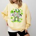 Baseball Drip Ice Cream Shamrock Irish St Patricks Men Comfort Colors Sweatshirt Blue Spruce Baseball Drip Ice Cream Shamrock Irish St Patricks Men Comfort Colors Sweatshirt Blue Spruce