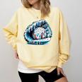 Baseball Drip Ice Cream Sprinkles Baseball Glove Premium Tri-Blend Comfort Colors Sweatshirt Blue Spruce Baseball Drip Ice Cream Sprinkles Baseball Glove Premium Tri-Blend Comfort Colors Sweatshirt Blue Spruce