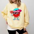 Baseball Drip Ice Cream Valentines Day Baseball Sport Boys Comfort Colors Sweatshirt Blue Spruce Baseball Drip Ice Cream Valentines Day Baseball Sport Boys Comfort Colors Sweatshirt Blue Spruce
