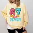 Baseball Drip Number 67 Player Trendy 6 7 Meme Comfort Colors Sweatshirt Blue Spruce Baseball Drip Number 67 Player Trendy 6 7 Meme Comfort Colors Sweatshirt Blue Spruce